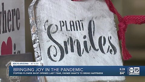 Phoenix flower shop finds business blooming during pandemic