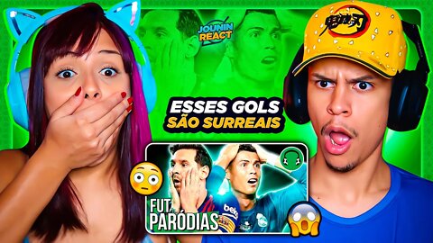 FUTPARÓDIAS - GOLS QUE MERECIAM TER GANHADO O PUSKÁS | [React em Casal] 🔥