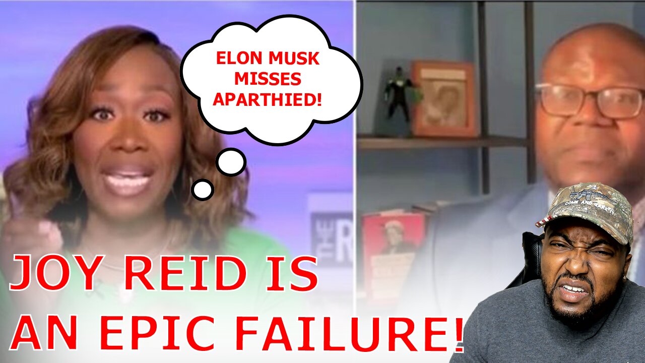 Joy Reid Claims Elon Musks Misses Apartheid In Racist Rant As Her Show Has The WORST MONTH EVER!