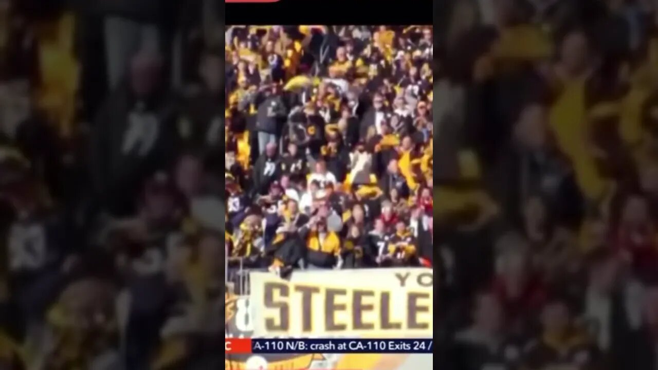 Steelers Fan Dies After Falling 40’ Off Escalator #shorts #steelers #steelersfan