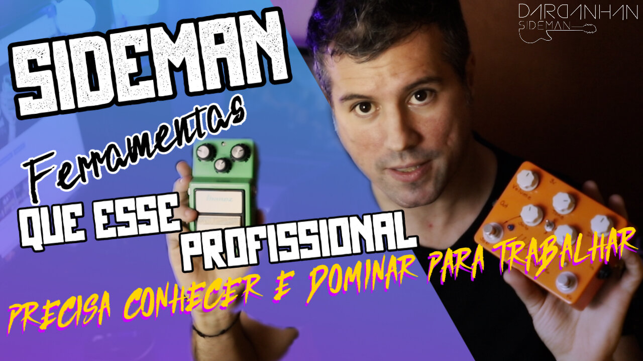 Sideman - Ferramentas que esse profissional guitarrista precisa conhecer e dominar para trabalhar