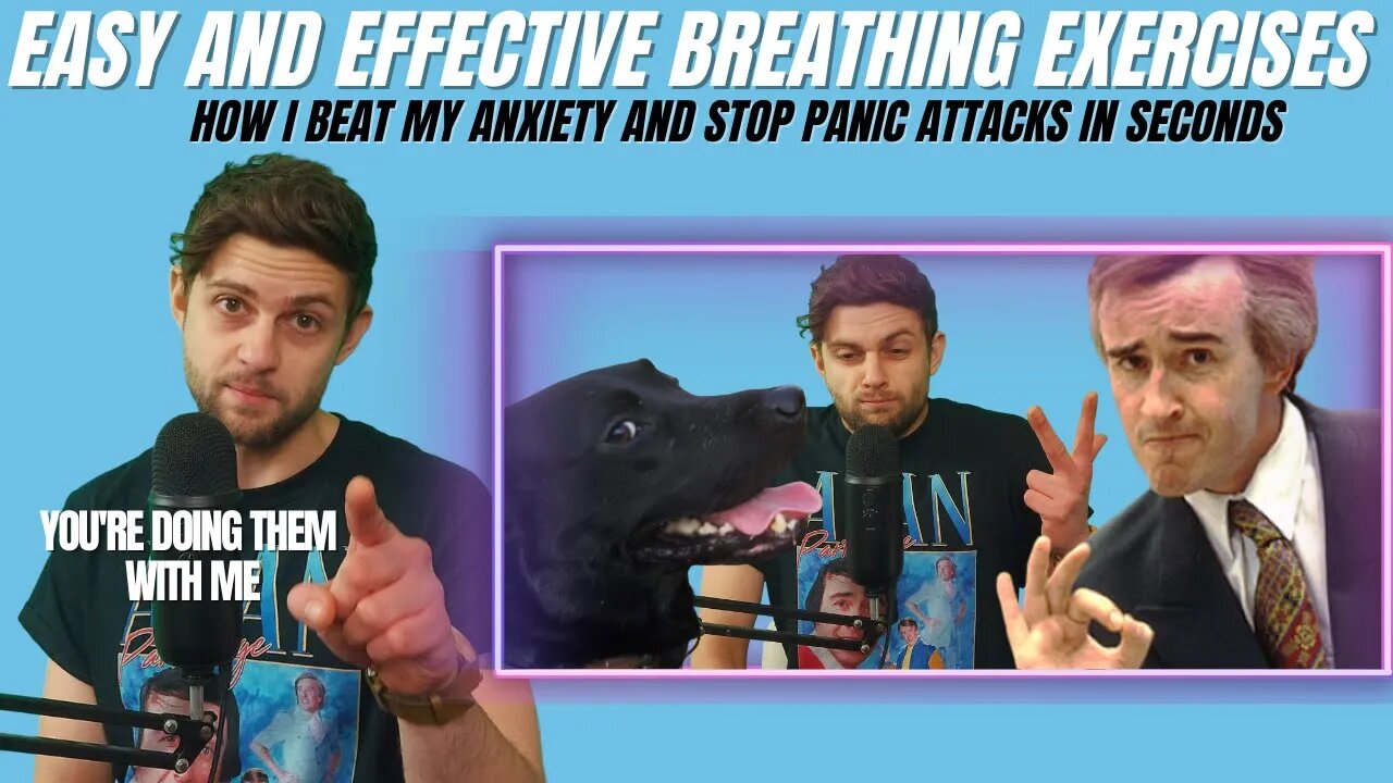 Stopping Anxiety with These Quick and Easy Breathing Exercises - Anxiety Relief Technique Hacks