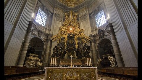 Q25-St. Peter’s has outlawed Holy Mass on the side altars. What do I do?