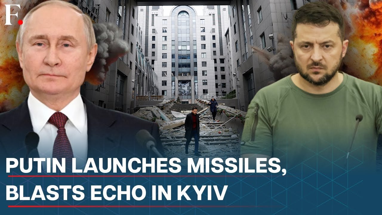 Russia Hits Kyiv With Ballistic Missiles; Ukraine Suffers "Largest Cyberattack"