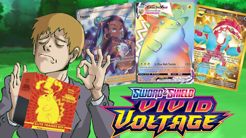 First Time EVER Opening a Vivid Voltage ETB!