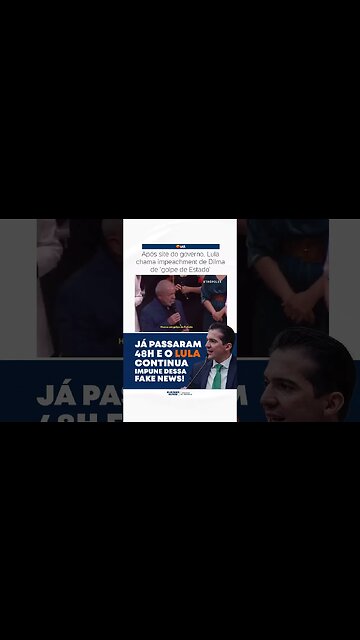 O mesmo que persegue os opositores sobre fake news é o próprio pai da mentira. Incrível! #shorts