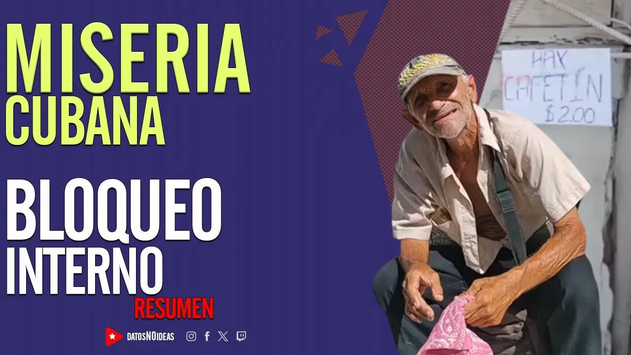 🤳 Miseria Cubana. Bloqueo interno 🤳