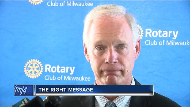 Sen. Ron Johnson on Trump's response to crisis in Charlottesville crisis