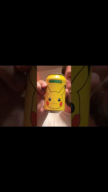 Pokémon Sparkling Water Pikachu Lime Review (QDOL)
