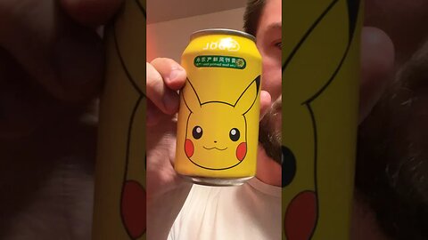 Pokémon Sparkling Water Pikachu Lime Review (QDOL)