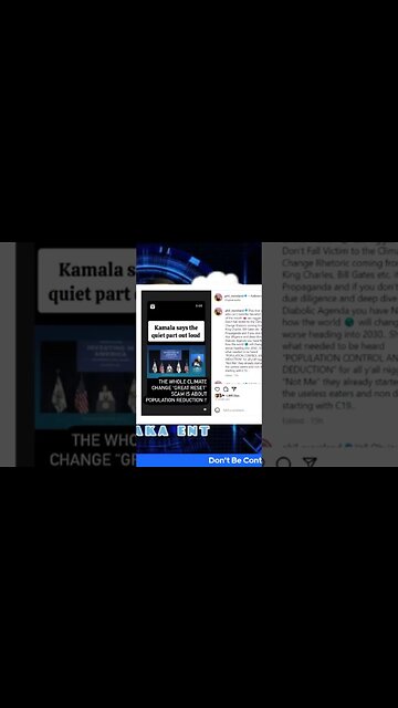 What is Kamala saying