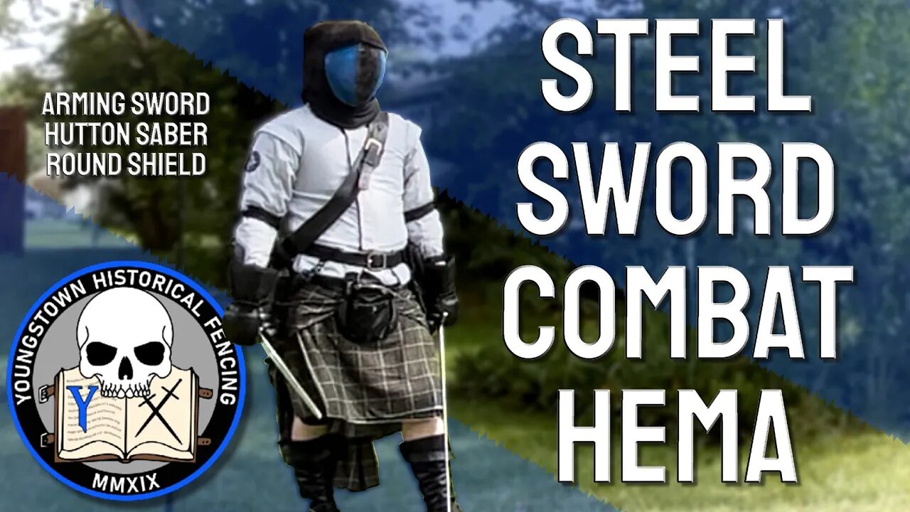 Sword & Shield Fighting - Arming Sword/Hutton Saber - First to 5 - 4k - #hema #combatsports