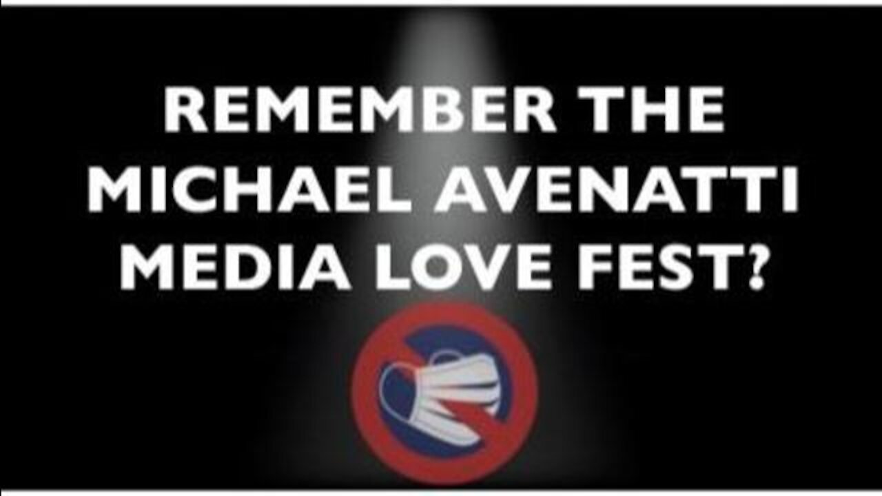 Remember The Michael Avenatti Mainstream Media Love Fest?