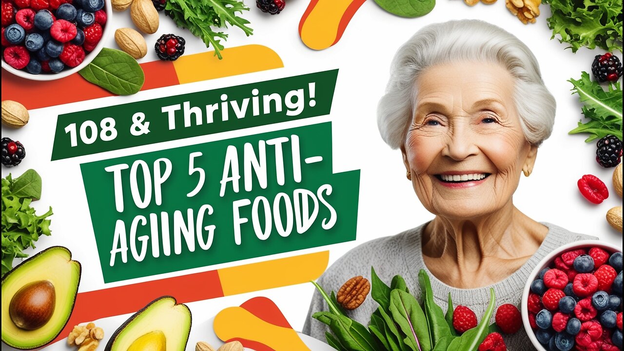 Julia Hawkins (108 Years Old): My Top 5 Foods for Staying Young | Anti-Aging Secrets