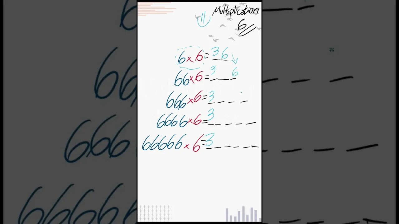 Você conhecia MULTIPLICAÇÃO DO 6 dessa forma? Leia e aprenda com o primeiro comentário 🤝