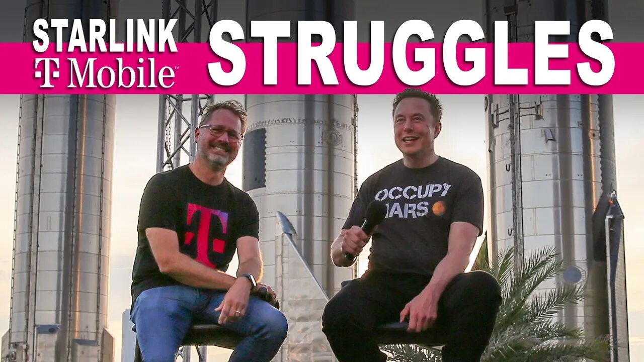 SpaceX Starlink & T-Mobile Partnership Struggles