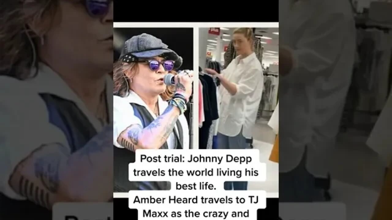 Amber Heard is Beyond Broke, TJ Maxx Time!