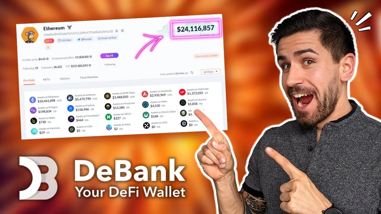 Beste Portfolio-Übersicht für Kryptowährungen | DeBank Tutorial 💡