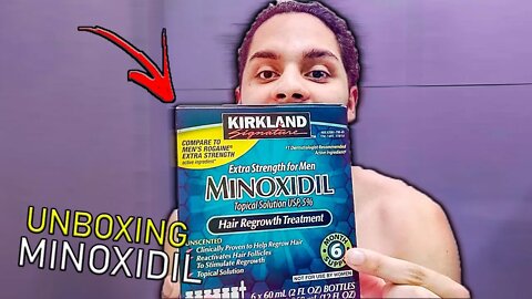 UNBOXING MINOXIDIL KIRKLAND *Original 🔥