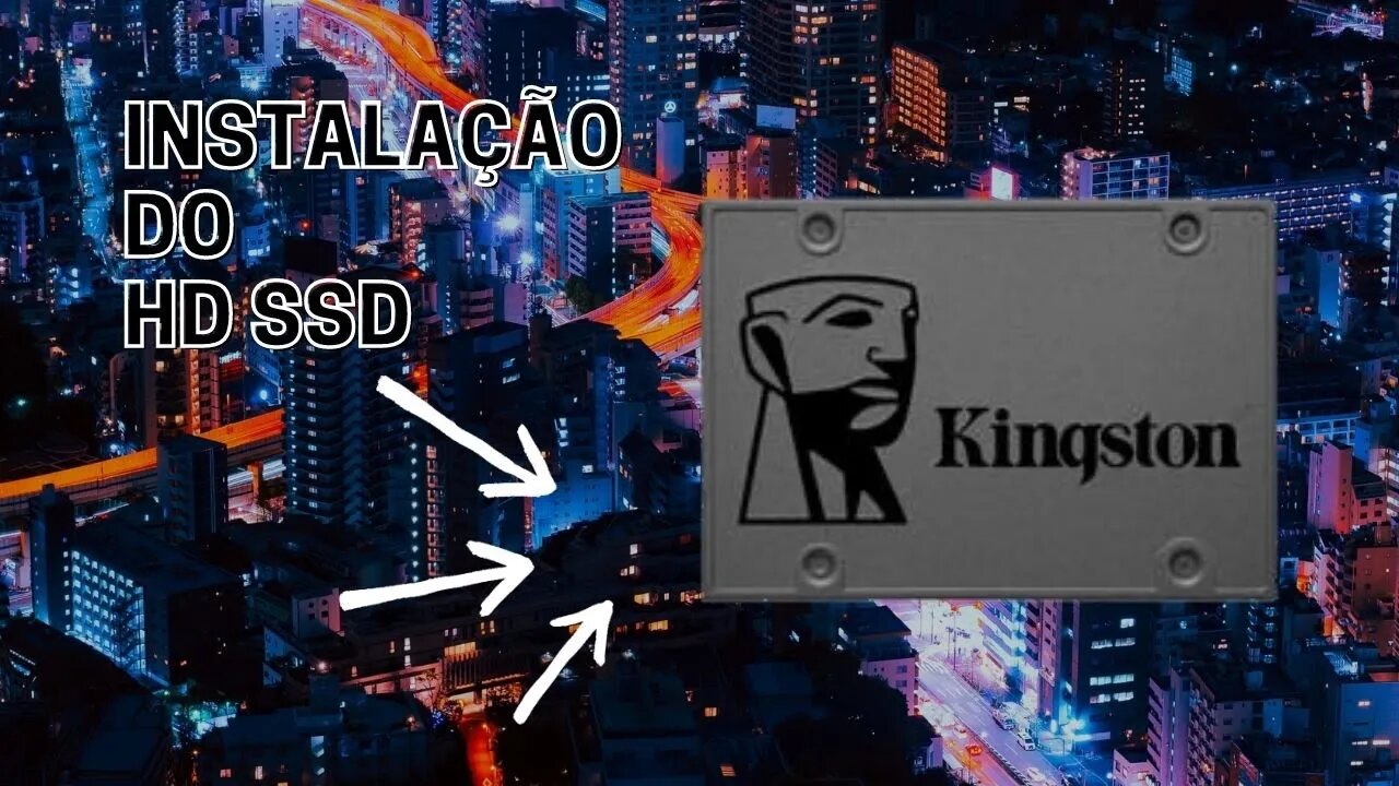 Instalação do HD SSD