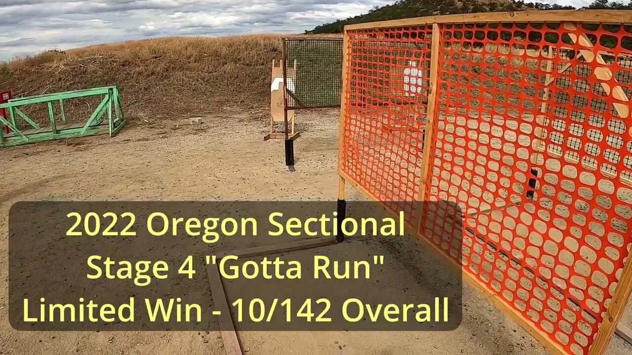 2022 Oregon Open Sectional - Stage 4 - Jim Susoy - Limited A Class