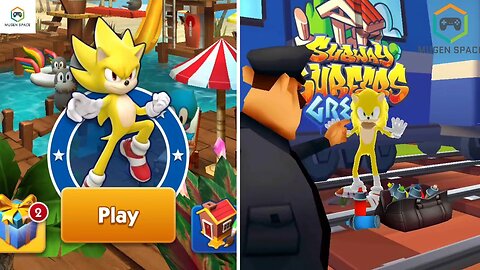 Sonic Dash VS Subway Surfers I Movie Super Sonic VS Subway Surfers Sonic Boom