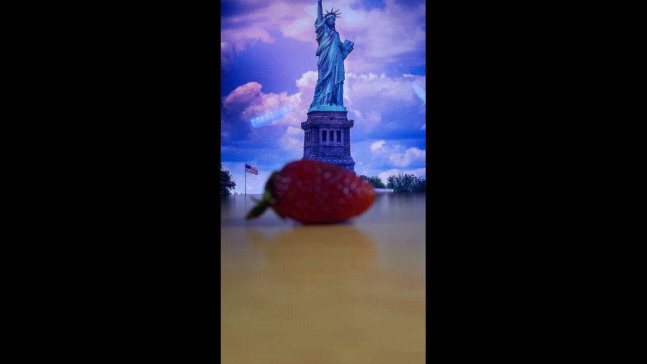 Satisfying Crushing Strawberry 🍓