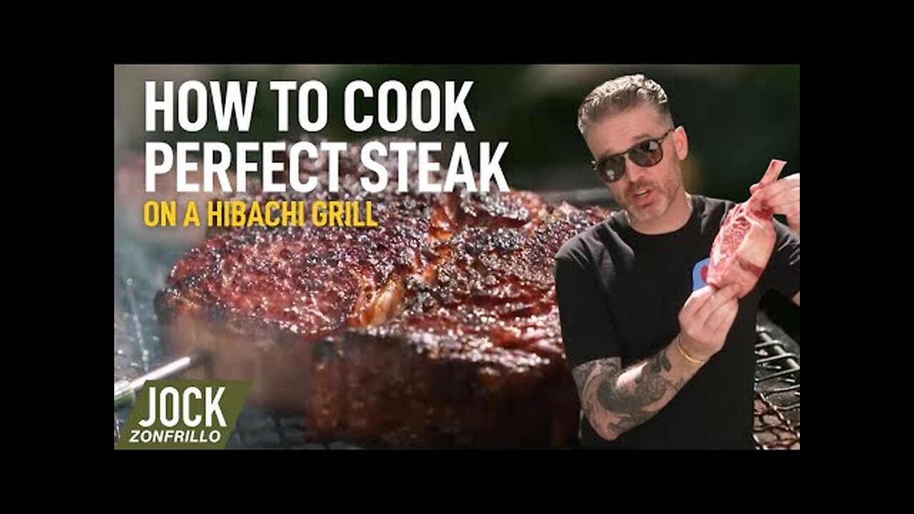 How to cook the perfect steak on hibachi grill | Jock Zonfrillo