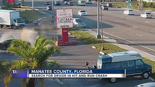 Search is on for the driver in hit-and-run crash