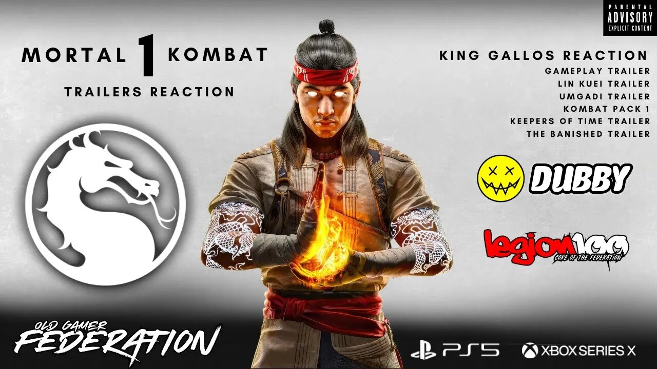 MORTAL KOMBAT 1 TRAILER REACTIONS | OLD GAMER FEDERATION