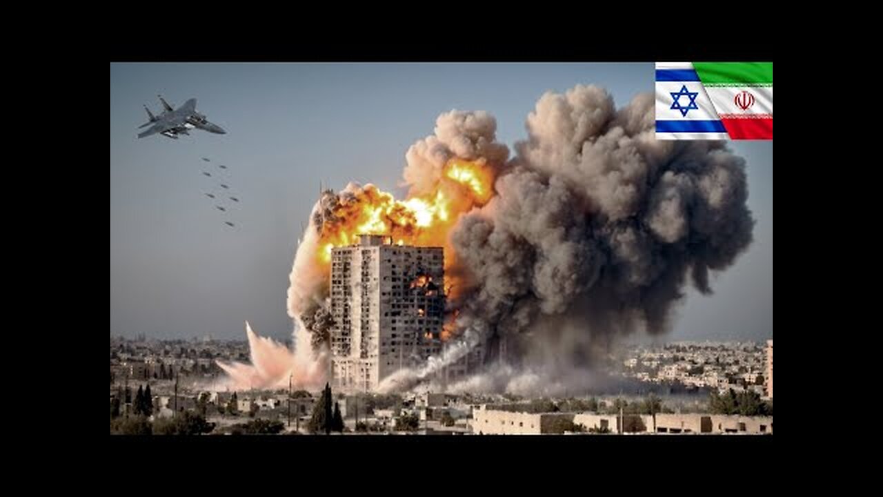 Middle East War Imminent! Israel Indiscriminately Bombs Iran's Front Lines