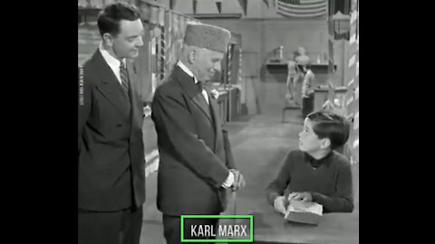 Charlie Chaplin´s "A king in New York (1957)" (Interesting "conversation")