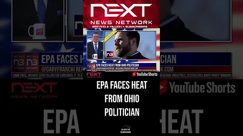 EPA Faces Heat From Ohio Politician #shorts