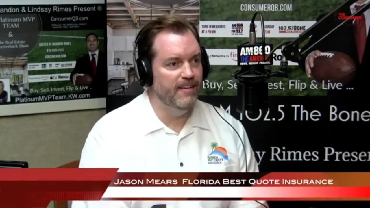 The Consumer Quarterback Show - Jason Mears Florida Best Quote