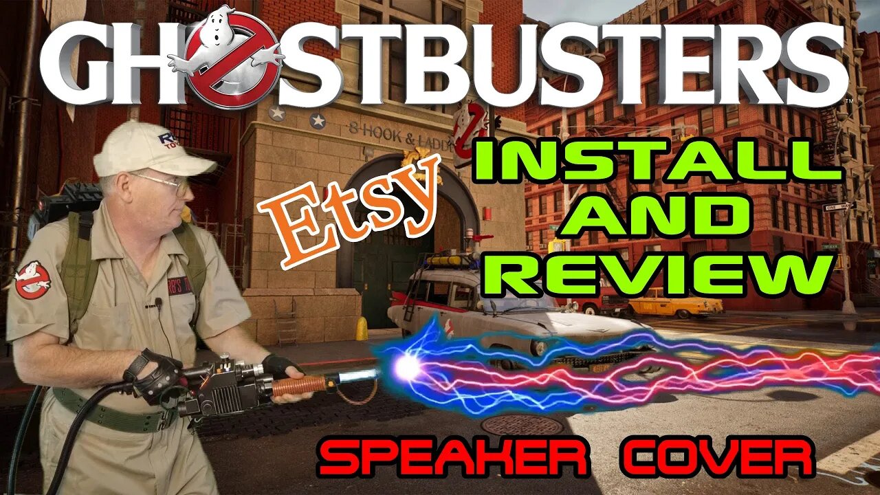 Ghostbusters Proton Pack Speaker Cover Review and Installation