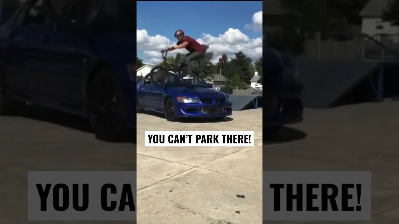 YOU CAN’T PARK THERE! 🚫 🅿️ #short