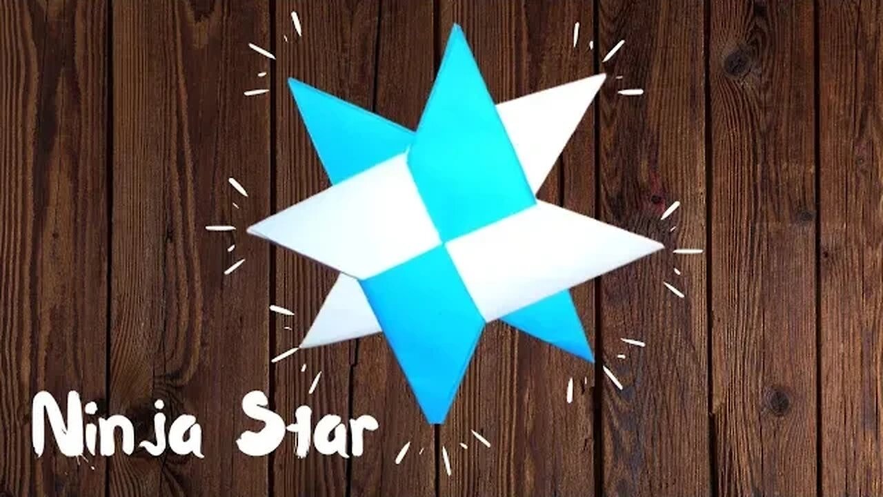 DIY - HOW TO MAKE A TRANSFORMING NINJA STAR FROM A4 PAPER - ORIGAMI ( eira's Tube )