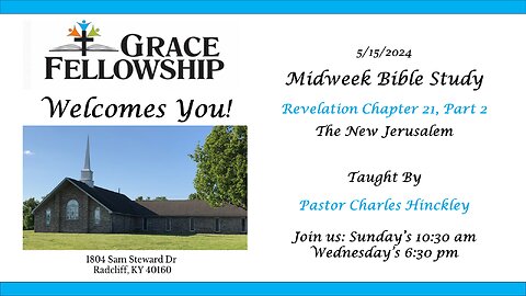 Revelation 21 - Part 2, The New Jerusalem