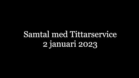 Jag ringer tittarservice Varför konfronterar SVT aldrig dom verkligt stora skurkarna ?