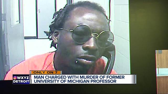 Man charged in murder of former University of Michigan professor