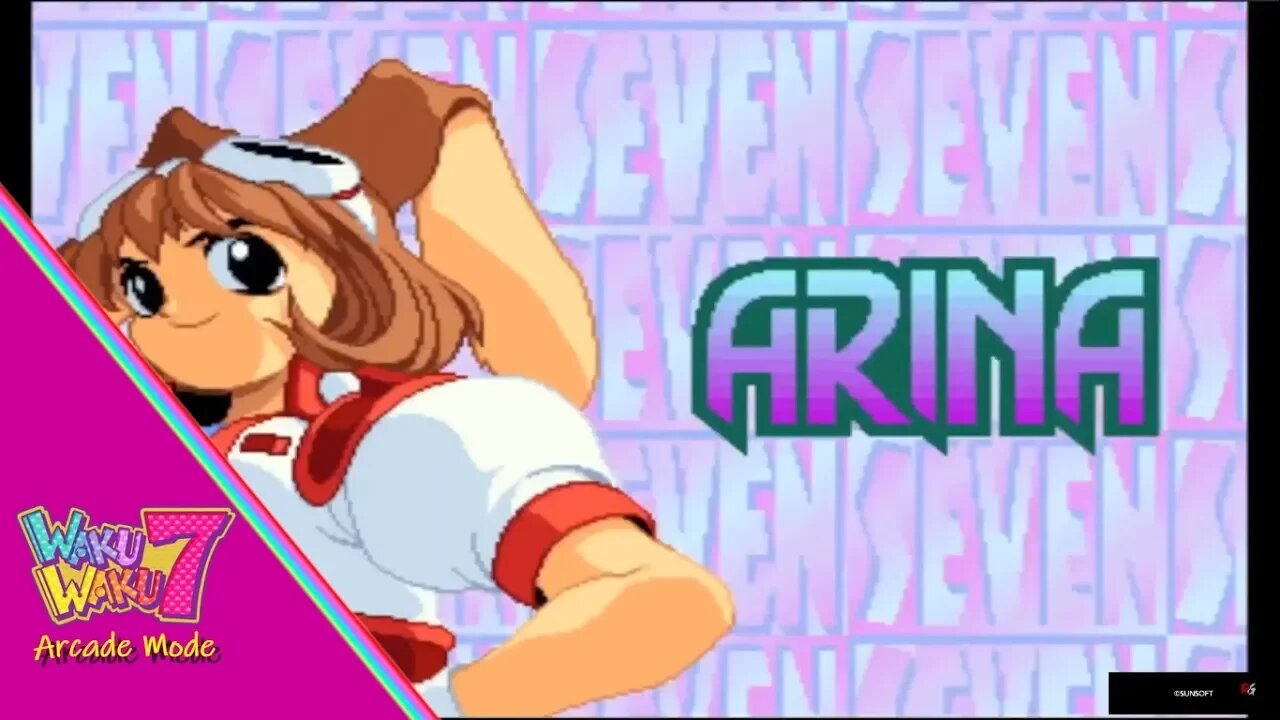 Waku Waku 7: Arcade Mode - Arina