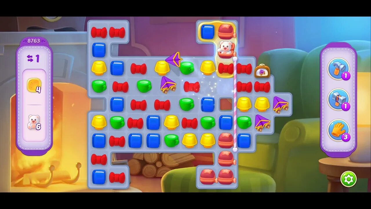 Playrix Homescapes Gameplay Walkthrough Level 8763