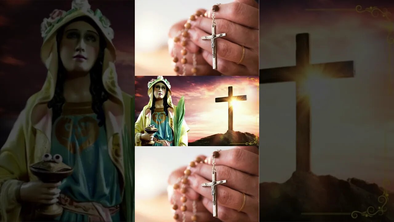 NOVENA DE SANTA LUZIA SEGUNDO DIA #novena #cura #nossasenhora #oração #orações