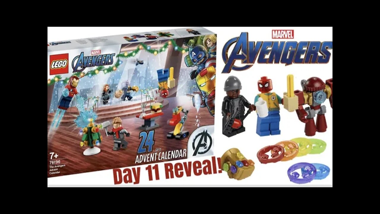 Lego MARVEL AVENGERS Advent Calendar 2021 (#76196) - Day 11 Reveal - By Rodimusbill