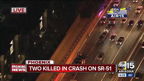 DPS: Two killed in crash on SR-51 near Colter