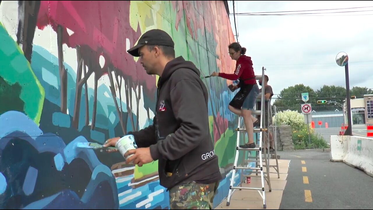 Murale Martine Chassé