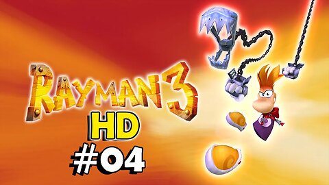 CHEGANDO NO PÂNTANO E VENDO A BRUXA... - Rayman 3 HD EP04