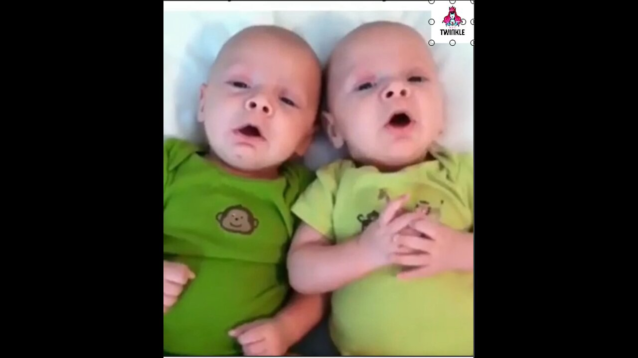 Twin Baby Funny