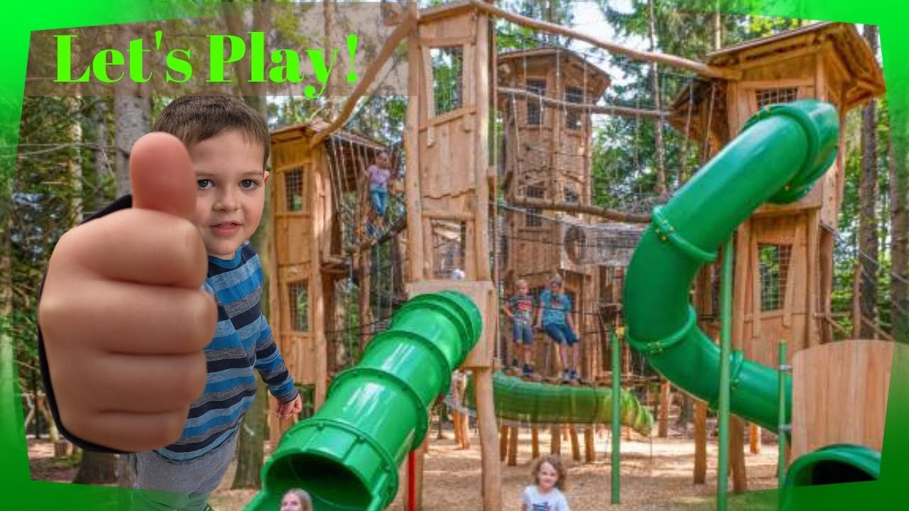 Playground Hidden on a Mountain in the BLACK FOREST, Playground For Adults and Kids