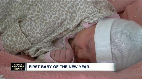 First baby of the New Year!